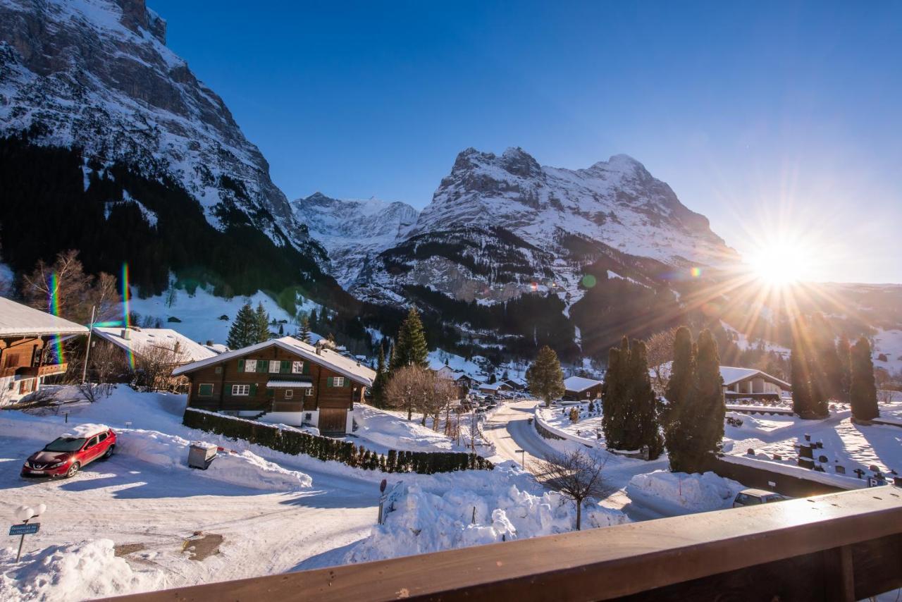 Апартаменты Atemberaubende Sicht Auf Eiger Nordwand Гриндельвальд Экстерьер фото